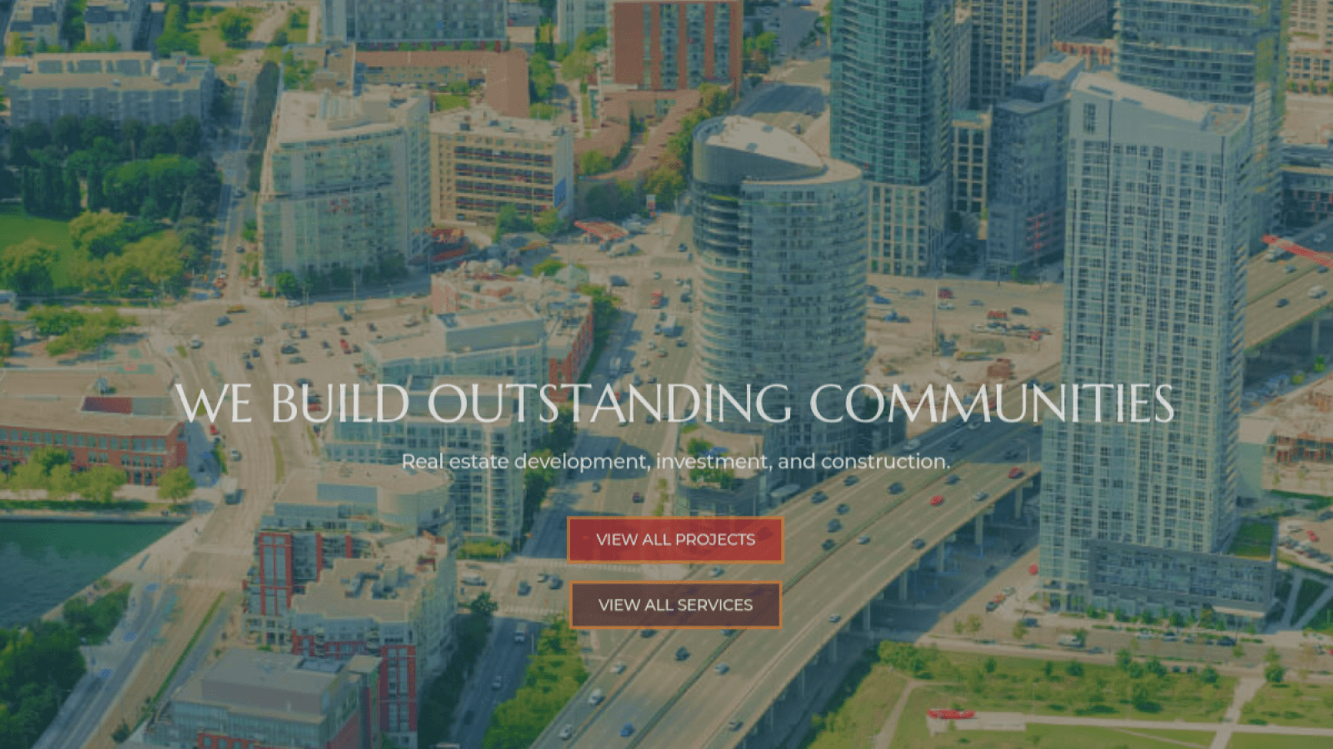 Metropole Development homepage — Greater Toronto Area real-estate developer